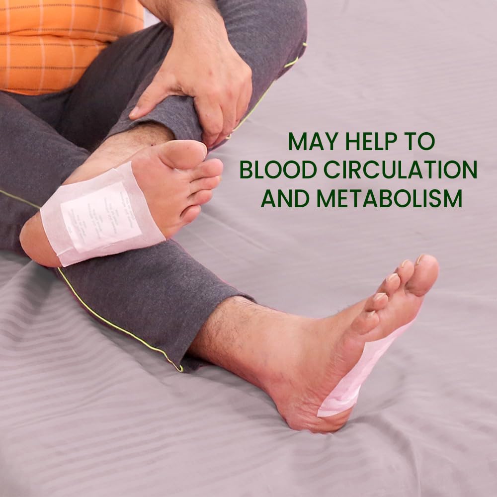 Detox Foot Patches | Deep Cleansing Foot Patch | Stress Relief & Better Sleep